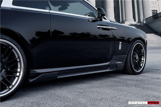 DarwinPRO 2016-2020 Rolls-Royce Wraith BKSS Style Carbon Fiber Side Skirts