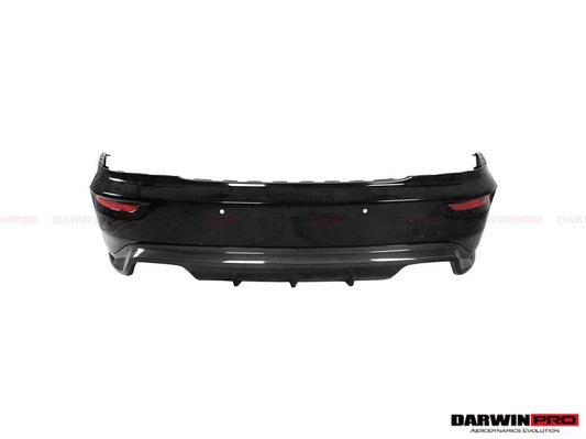 DarwinPRO 2016-2020 Rolls-Royce Wraith/Dawn BKSS Style Partial Carbon Fiber Rear Bumper