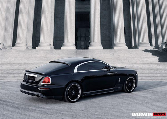 DarwinPRO 2016-2020 Rolls-Royce Wraith/Dawn BKSS Style Partial Carbon Fiber Rear Bumper