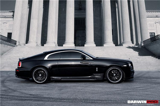 DarwinPRO 2016-2020 Rolls-Royce Wraith BKSS Style Carbon Fiber Side Skirts