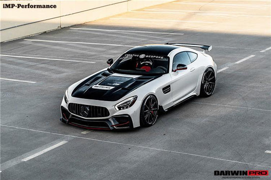 IMP-Performance Carbon Fiber Transparent Hood for Mercedes Benz AMG GT & GTS