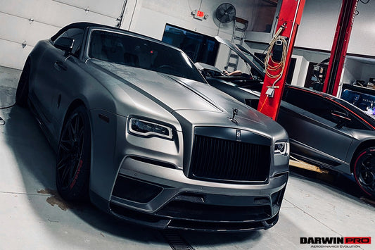 DarwinPRO Rolls-Royce Wraith/Dawn - BKSS Portion Carbon Fiber Front Bumper