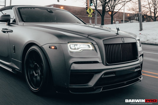 DarwinPRO Rolls-Royce Wraith/Dawn - BKSS Portion Carbon Fiber Front Bumper
