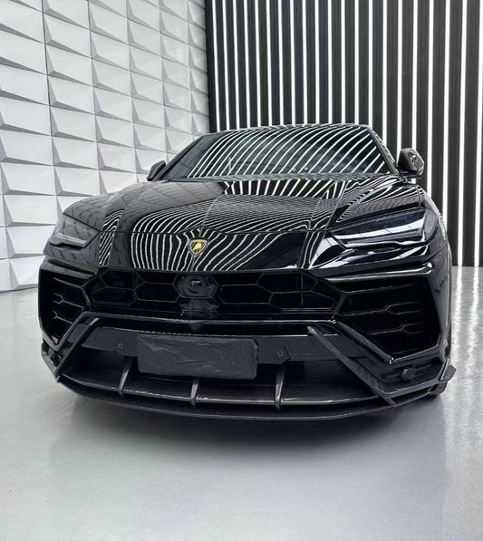 Lamborghini Urus Aftermarket Parts - TC Style Carbon Fiber Front Lip Splitter - Lamborghini Urus
