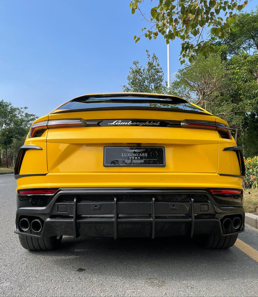 Lamborghini Urus Aftermarket Parts - TC Style Carbon Fiber Rear Diffuser