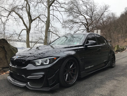 MAD Style BMW F30 F32 M3 M4 GT Carbon Fiber Canards