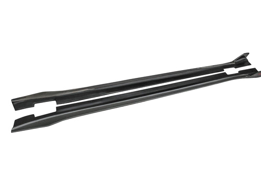 Porsche Panamera 970 970.1 2/4/4S/GTS/Turbo/Turbo S 2010-2013 with Aftermarket Parts - Vacuumed Carbon & FRP Side Skirts from CMST Tuning