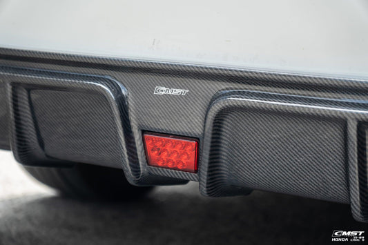 Honda Civic 11th Gen FE1 FE2 FE4 2022-ON with Aftermarket Parts - Side Skirts Carbon Fiber / FRP from CMST Tuning