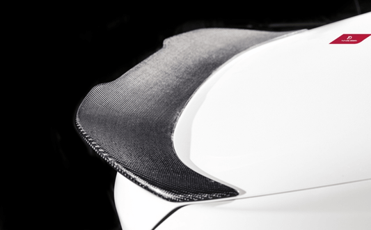 Future Design Carbon Aftermarket Parts - Carbon Fiber Rear Spoiler PSM Style for BMW F80 F30 -performance speedshop