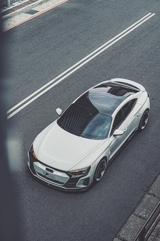 Future Design Carbon Fiber SIDE SKIRTS for Audi e-Tron GT 2021-ON