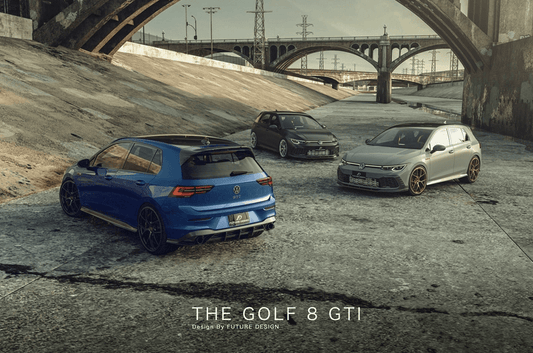 Future Design FD Carbon Fiber SIDE SKIRTS for Volkswagen Golf GTI MK8