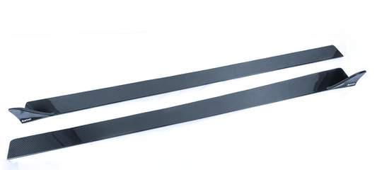 Audi S6 / A6 Avant / A6 C7.5 2016 2017 2018 with Aftermarket Parts - Side Skirts Pre-preg Carbon Fiber from Karbel Carbon
