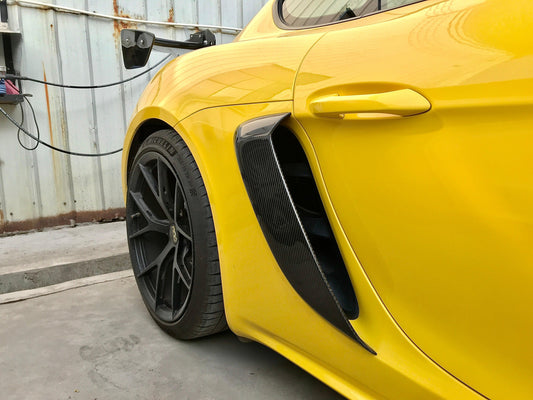 SD Carbon DRY Carbon Fiber Full Body Kit For Porsche 718 Upgrade to GT4