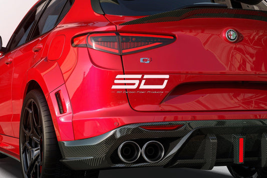 SD Carbon Partial Carbon Fiber Widebody Kit For Alfa Romeo Stelvio