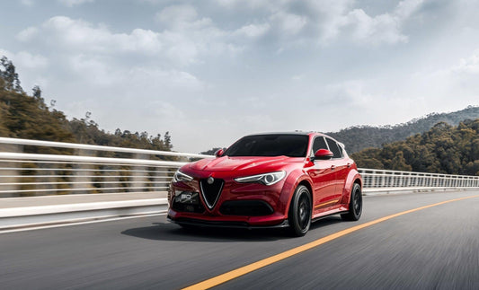 SD Carbon Partial Carbon Fiber Widebody Kit For Alfa Romeo Stelvio