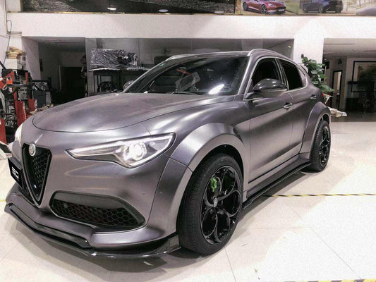SD Carbon Partial Carbon Fiber Widebody Kit For Alfa Romeo Stelvio