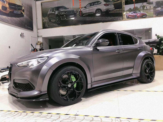 SD Carbon Partial Carbon Fiber Widebody Kit For Alfa Romeo Stelvio