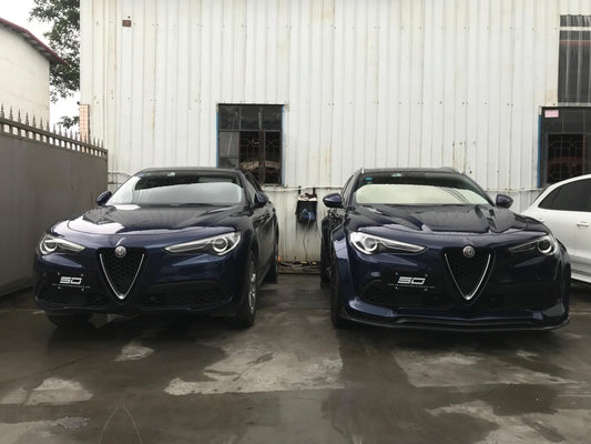 SD Carbon Partial Carbon Fiber Widebody Kit For Alfa Romeo Stelvio