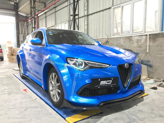 SD Carbon Partial Carbon Fiber Widebody Kit For Alfa Romeo Stelvio