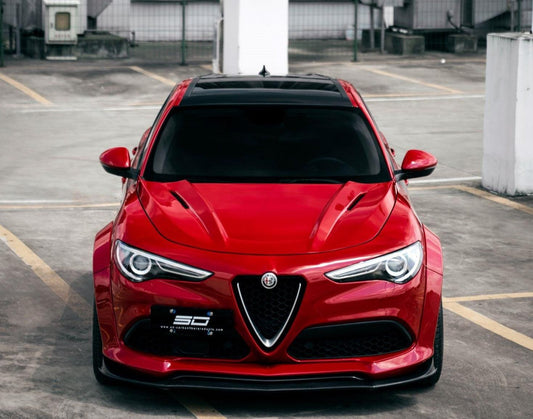 SD Carbon Partial Carbon Fiber Widebody Kit For Alfa Romeo Stelvio