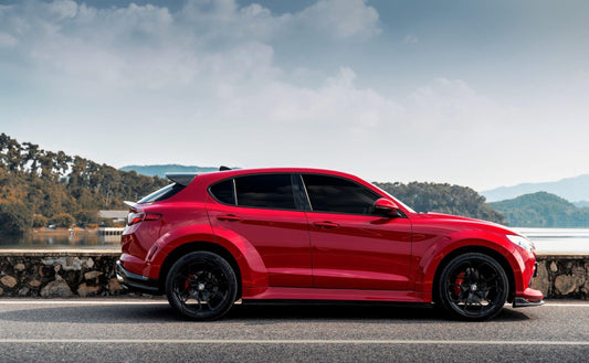 SD Carbon Partial Carbon Fiber Widebody Kit For Alfa Romeo Stelvio