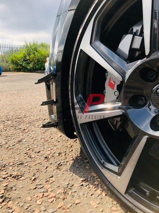6-Piece Gloss Black Canards for TTRS