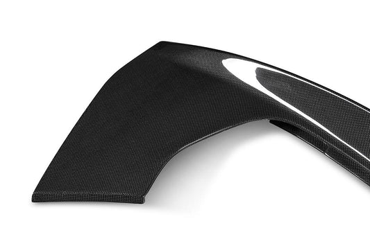 Ferrari SF90 Stradale & Spider 2021 2022 2023 2024 2025 with Aftermarket Parts - OEM Style Assetto Fiorano Rear Spoiler Pre-preg Carbon Fiber from Aero Republic