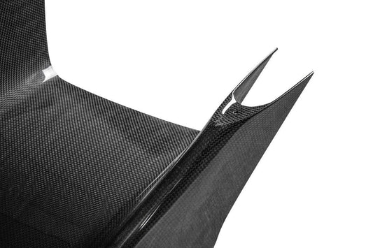 Ferrari SF90 Stradale & Spider 2021 2022 2023 2024 2025 with Aftermarket Parts - OEM 1:1 Style Replacement Front Center Intake Trim Pre-preg Carbon Fiber from Aero Republic