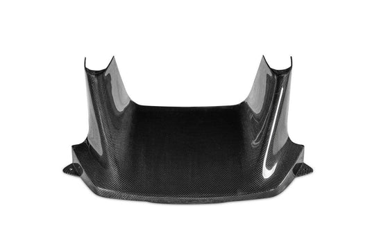 Ferrari SF90 Stradale & Spider 2021 2022 2023 2024 2025 with Aftermarket Parts - OEM 1:1 Style Replacement Front Center Intake Trim Pre-preg Carbon Fiber from Aero Republic