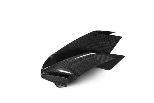 Ferrari SF90 Stradale & Spider 2021 2022 2023 2024 2025 with Aftermarket Parts - OEM 1:1 Style Replacement Front Center Intake Trim Pre-preg Carbon Fiber from Aero Republic