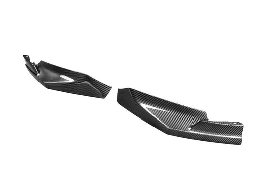 BMW M3 M3C M3CS G80 G81 2021 2022 2023 2024 & M4 M4C M4CS G82 G83 2021 2022 2023 2024 with Aftermarket Parts - MP Style Front Lip Pre-preg Carbon Fiber from Aero Republic