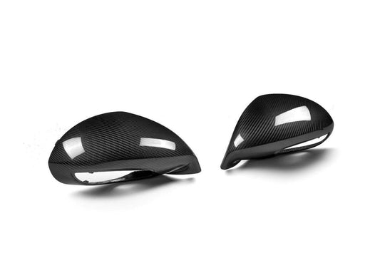 Aero Republic Carbon Fiber Mirror Cover Replacement for Porsche 911 991.1 991.2 Carrera / S / Turbo - Performance SpeedShop