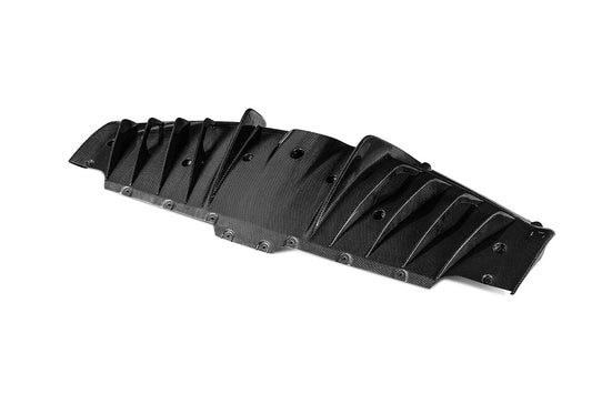Ferrari SF90 Stradale & Spider 2021 2022 2023 2024 2025 with Aftermarket Parts - OEM 1:1 Style Replacement Rear Diffuser Pre-preg Carbon Fiber from Aero Republic