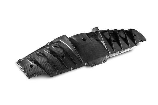 Ferrari SF90 Stradale & Spider 2021 2022 2023 2024 2025 with Aftermarket Parts - OEM 1:1 Style Replacement Rear Diffuser Pre-preg Carbon Fiber from Aero Republic