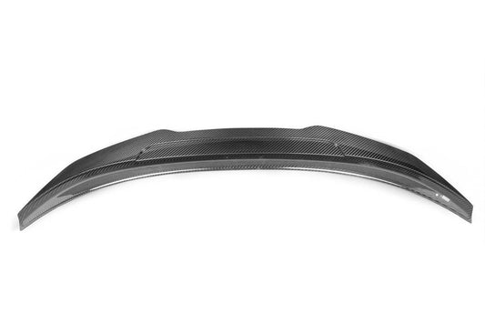 BMW 8 Series M850 840 G14 2018 2019 2020 2021 2022 2023 2024 & M8 F91 2019 2020 2021 2022 2023 2024 with Aftermarket Parts - PSM Style Rear Lip Spoiler Pre-preg Carbon Fiber from Aero Republic