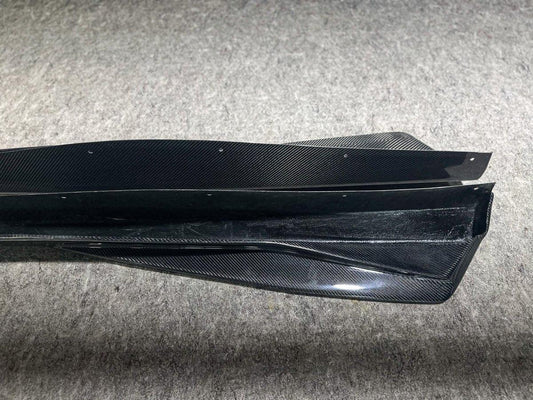 Aero Republic Carbon Fiber Side Skirts 5VM Style for Corvette C8 2020-ON - Performance SpeedShop