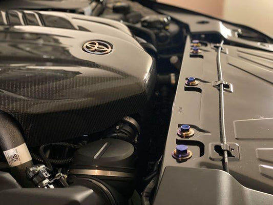 Aero Republic Carbon Fiber Toyota Supra A90 / Z4 G29 Engine Cover - Performance SpeedShop