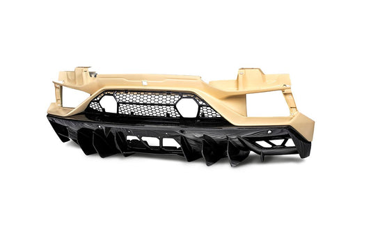 Lamborghini Aventador Base LP700 LP720 S LP740 SV LP750 Ultimate LP780 SVJ LP770 2012 2013 2014 2015 2016 2017 2018 2019 2020 2021 2022 2023 with Aftermarket Parts - 1:1 SVJ Conversion Rear Bumper FRP from Aero Republic