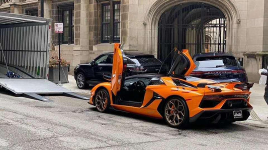 Lamborghini Aventador Base LP700 LP720 S LP740 SV LP750 Ultimate LP780 SVJ LP770 2012 2013 2014 2015 2016 2017 2018 2019 2020 2021 2022 2023 with Aftermarket Parts - 1:1 SVJ Conversion Rear Wing Pre-preg Carbon Fiber / FRP from Aero Republic