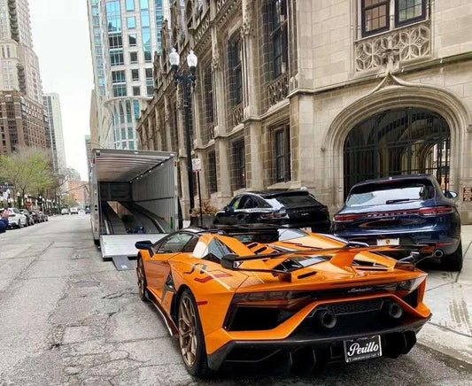Lamborghini Aventador Base LP700 LP720 S LP740 SV LP750 Ultimate LP780 SVJ LP770 2012 2013 2014 2015 2016 2017 2018 2019 2020 2021 2022 2023 with Aftermarket Parts - 1:1 SVJ Conversion Rear Deck Lid Cover Pre-preg Carbon Fiber / FRP from Aero Republic