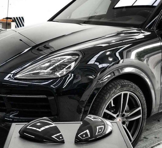 Aero Republic Mirror Covers for Porsche Cayenne 9Y0 & Cayenne Coupe 2018-ON - Performance SpeedShop