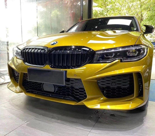 BMW 3 Series 330i M340i G20 G21 Pre-LCI 2020-2022 with Aftermarket Parts - PP Front Bumper from Aero Republic
