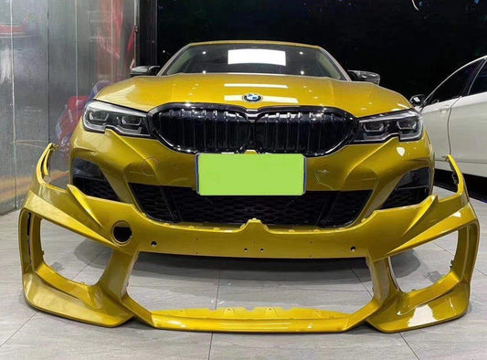 BMW 3 Series 330i M340i G20 G21 Pre-LCI 2020-2022 with Aftermarket Parts - PP Front Bumper from Aero Republic