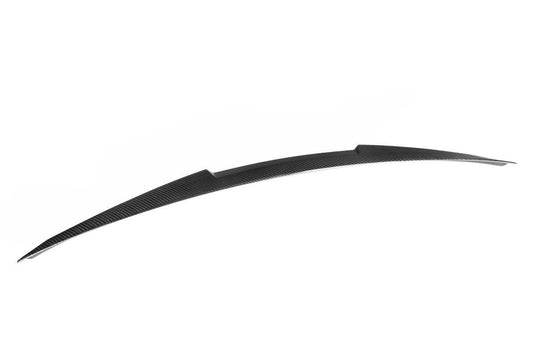Audi RS5 S5 A5 B9 2017 2018 2019 2020 2021 2022 2023 2024 with Aftermarket Parts - M4 Style Rear Lip Spoiler Pre-preg Carbon Fiber from Aero Republic