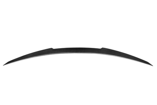 BMW M3 M3C M3CS G80 2021 2022 2023 2024 & 3 Series M340i 330i (Fits Both Pre-LCI & LCI) G20 2019 2020 2021 2022 2023 2024 with Aftermarket Parts - M4 Style Rear Lip Spoiler Pre-preg Carbon Carbon Fiber from Aero Republic