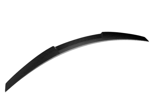 BMW M3 M3C M3CS G80 2021 2022 2023 2024 & 3 Series M340i 330i (Fits Both Pre-LCI & LCI) G20 2019 2020 2021 2022 2023 2024 with Aftermarket Parts - M4 Style Rear Lip Spoiler Pre-preg Carbon Carbon Fiber from Aero Republic