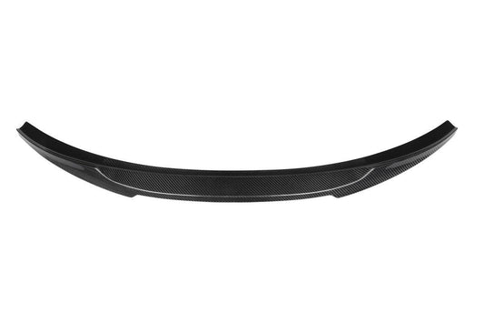 BMW M3 M3C M3CS G80 2021 2022 2023 2024 & 3 Series M340i 330i (Fits Both Pre-LCI & LCI) G20 2019 2020 2021 2022 2023 2024 with Aftermarket Parts - M4 Style Rear Lip Spoiler Pre-preg Carbon Carbon Fiber from Aero Republic