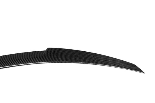 BMW M3 M3C M3CS G80 2021 2022 2023 2024 & 3 Series M340i 330i (Fits Both Pre-LCI & LCI) G20 2019 2020 2021 2022 2023 2024 with Aftermarket Parts - M4 Style Rear Lip Spoiler Pre-preg Carbon Carbon Fiber from Aero Republic