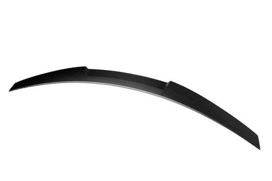 BMW M3 M3C M3CS G80 2021 2022 2023 2024 & 3 Series M340i 330i (Fits Both Pre-LCI & LCI) G20 2019 2020 2021 2022 2023 2024 with Aftermarket Parts - M4 Style Rear Lip Spoiler Pre-preg Carbon Carbon Fiber from Aero Republic