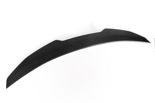 Audi S4 A4 B9 2018 2019 2020 2021 2022 2023 2024 with Aftermarket Parts - PSM Style Rear Lip Spoiler Pre-preg Carbon Fiber from Aero Republic